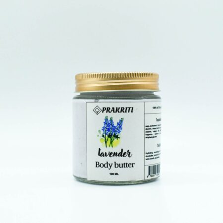 Prakriti Lavender Body Butter – Deep Nourishment with Calming Aroma (100 ml)