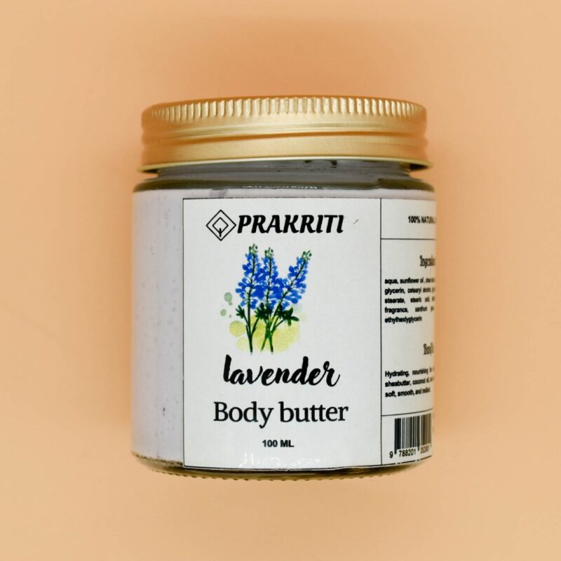 Prakriti Lavender Body Butter – Deep Nourishment with Calming Aroma (100 ml) - Image 2
