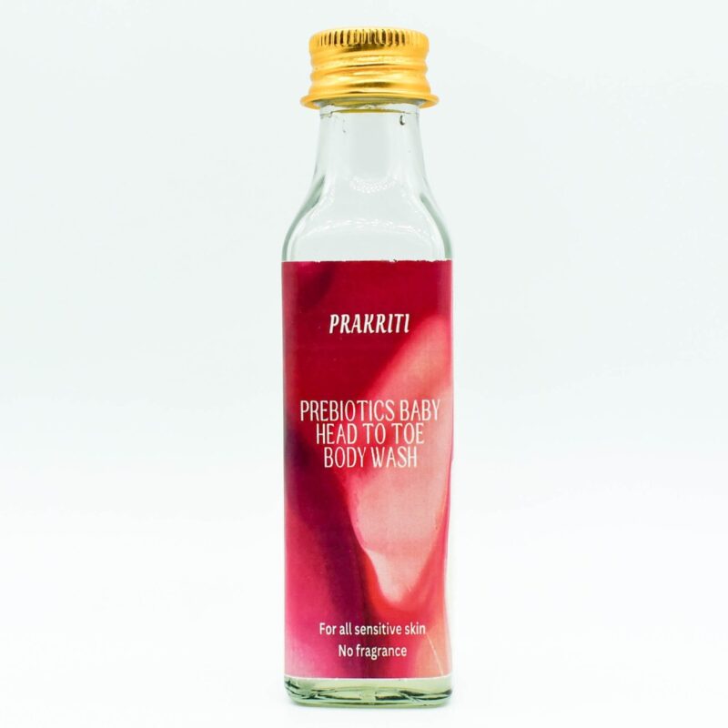 Prakriti Prebiotics Baby Head to Toe Body Wash (No Fragrance)