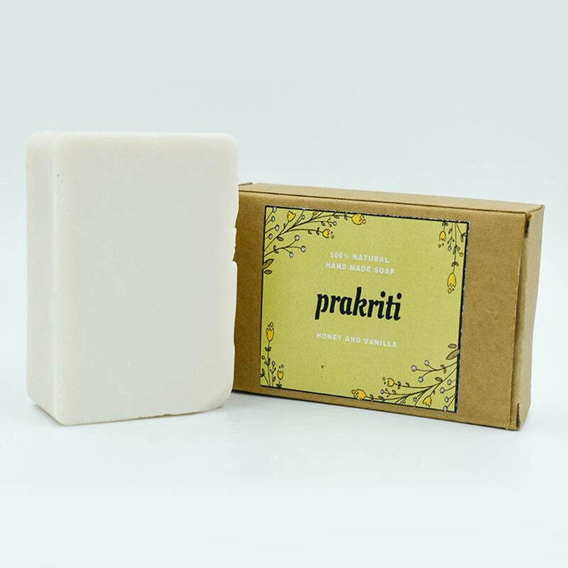 Prakriti Natural Handmade Soap – Honey - Image 2