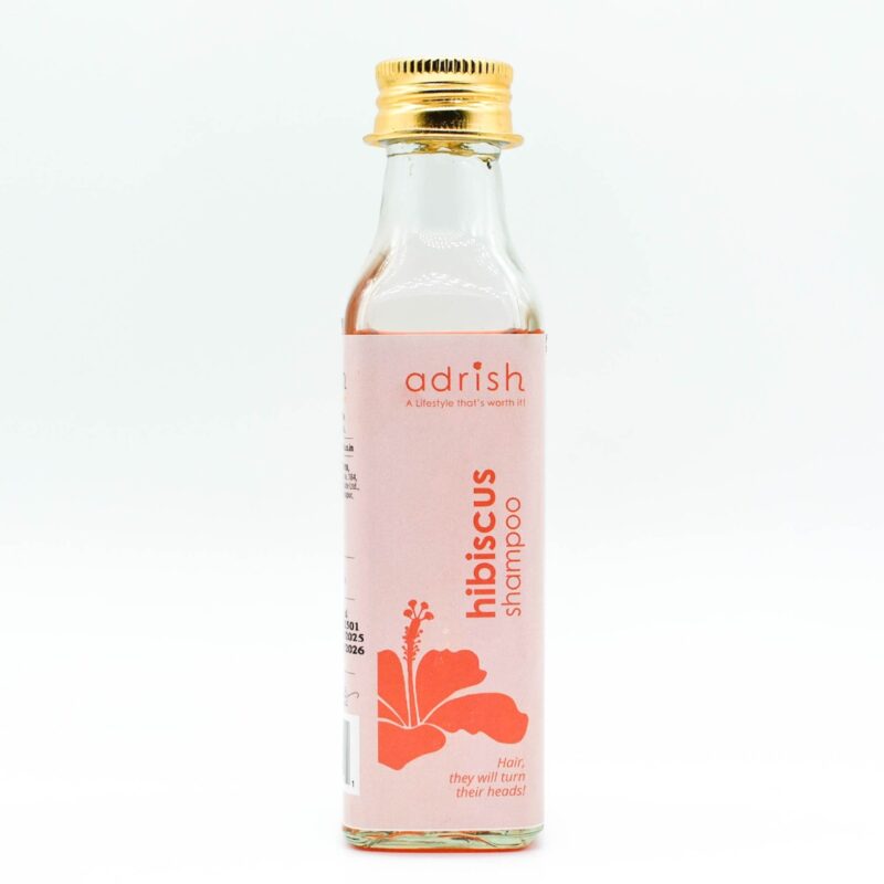 Adrish Hibiscus Shampoo – Gentle Herbal Care for Lush, Healthy Hair