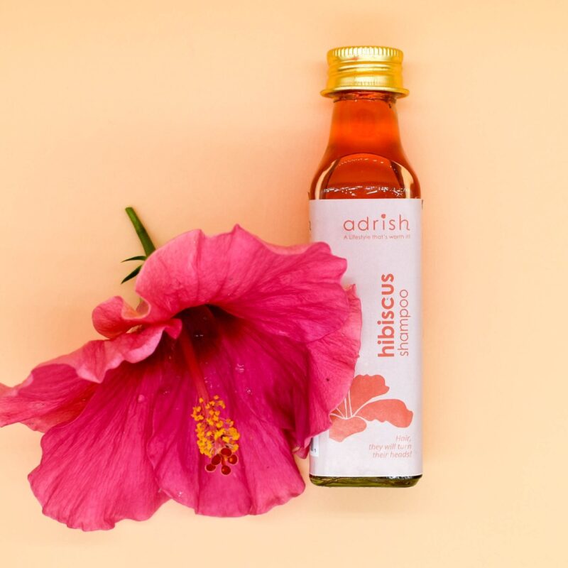 Adrish Hibiscus Shampoo – Gentle Herbal Care for Lush, Healthy Hair - Image 3