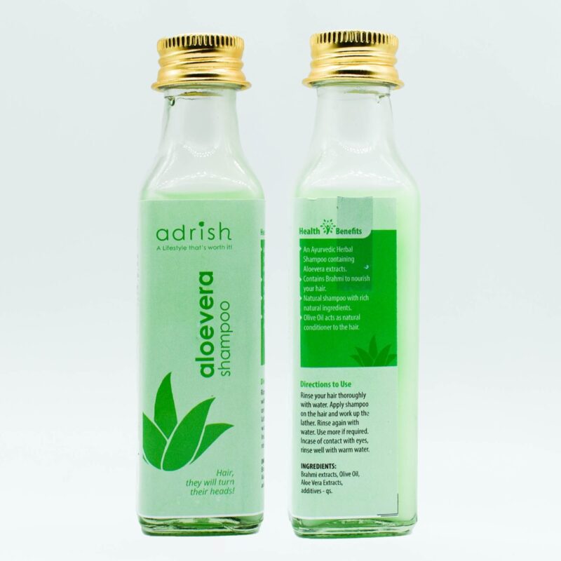 Adrish Aloe Vera Shampoo – Gentle Care for Healthy, Shiny Hair - Image 2